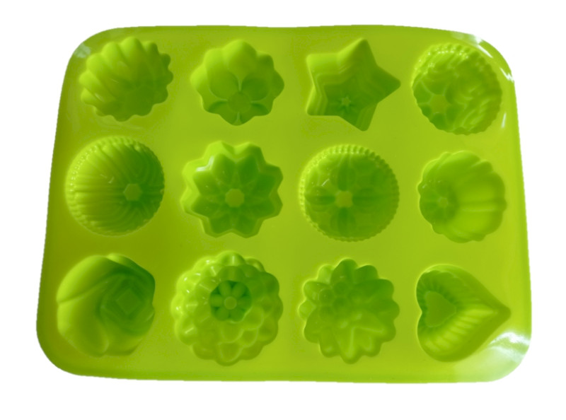 SIL-Silikonová forma na koláče 12 tvarů